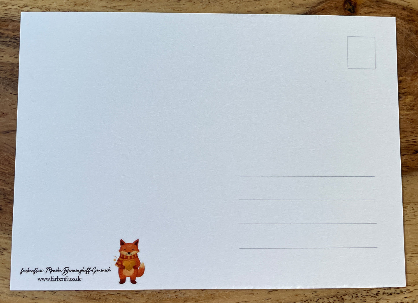 DIN A6 Postkarte, Einfach still zusammen