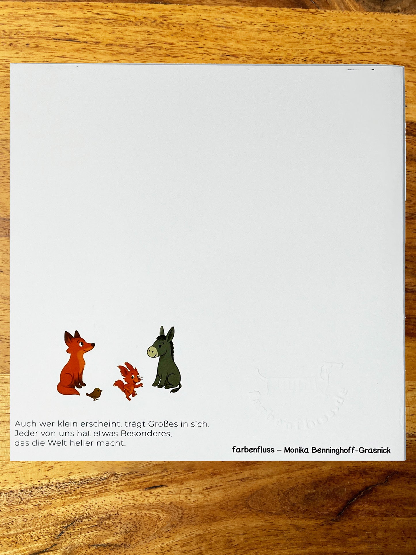 MutMachkarte mit Umschlag - Format 15x15 - Du bist_Version 1