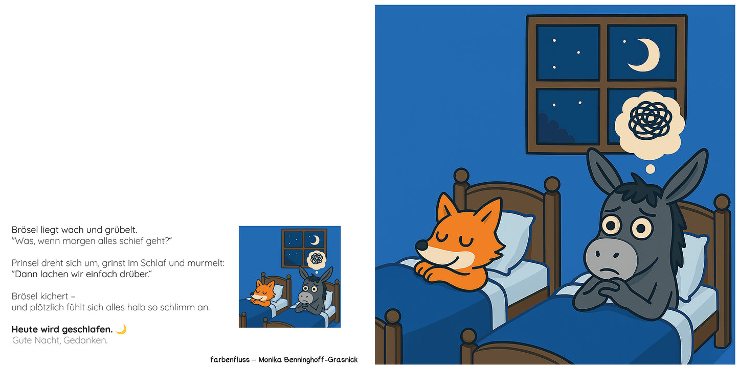 MutMachkarte mit Umschlag - Format 15x15 - Overthinker