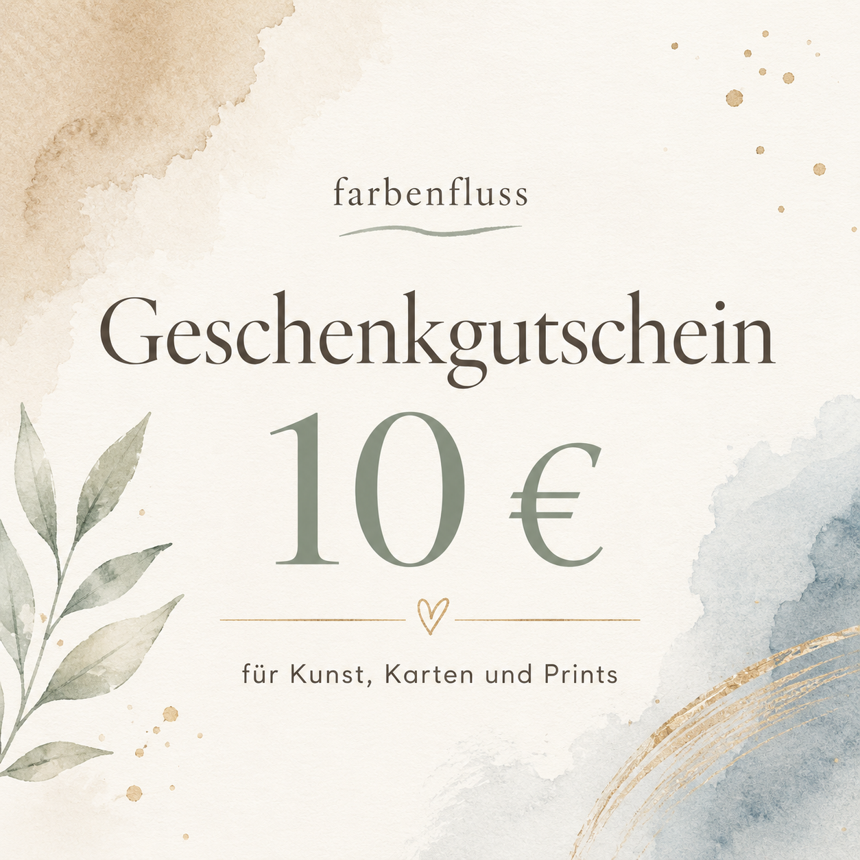 farbenfluss - Gutschein
