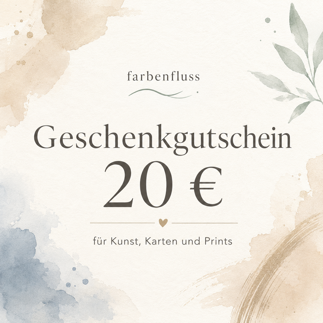 farbenfluss - Gutschein