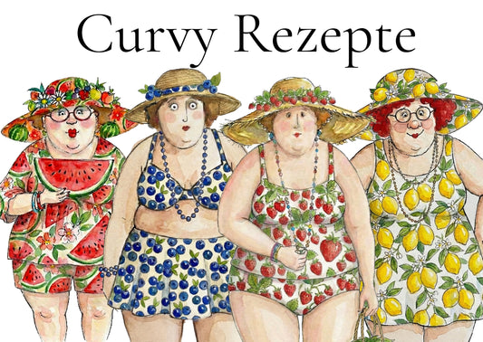 Curvy Sommerrezepte – Kunstdruckkarten