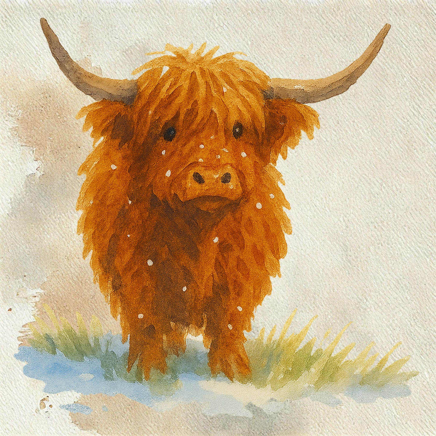 FineArt Print - quadratisch - der Zottelige