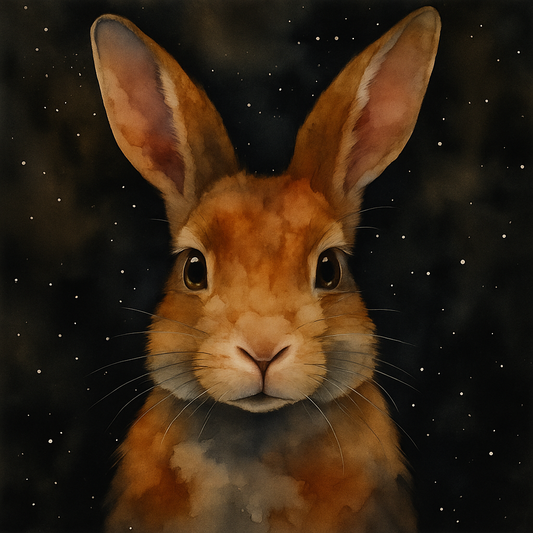 FineArt Print - quadratisch - Hase