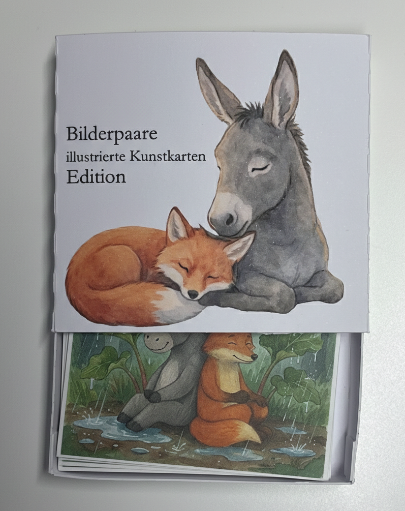 BILDERPAARE – illustrierte Kunstkarten (Edition)
