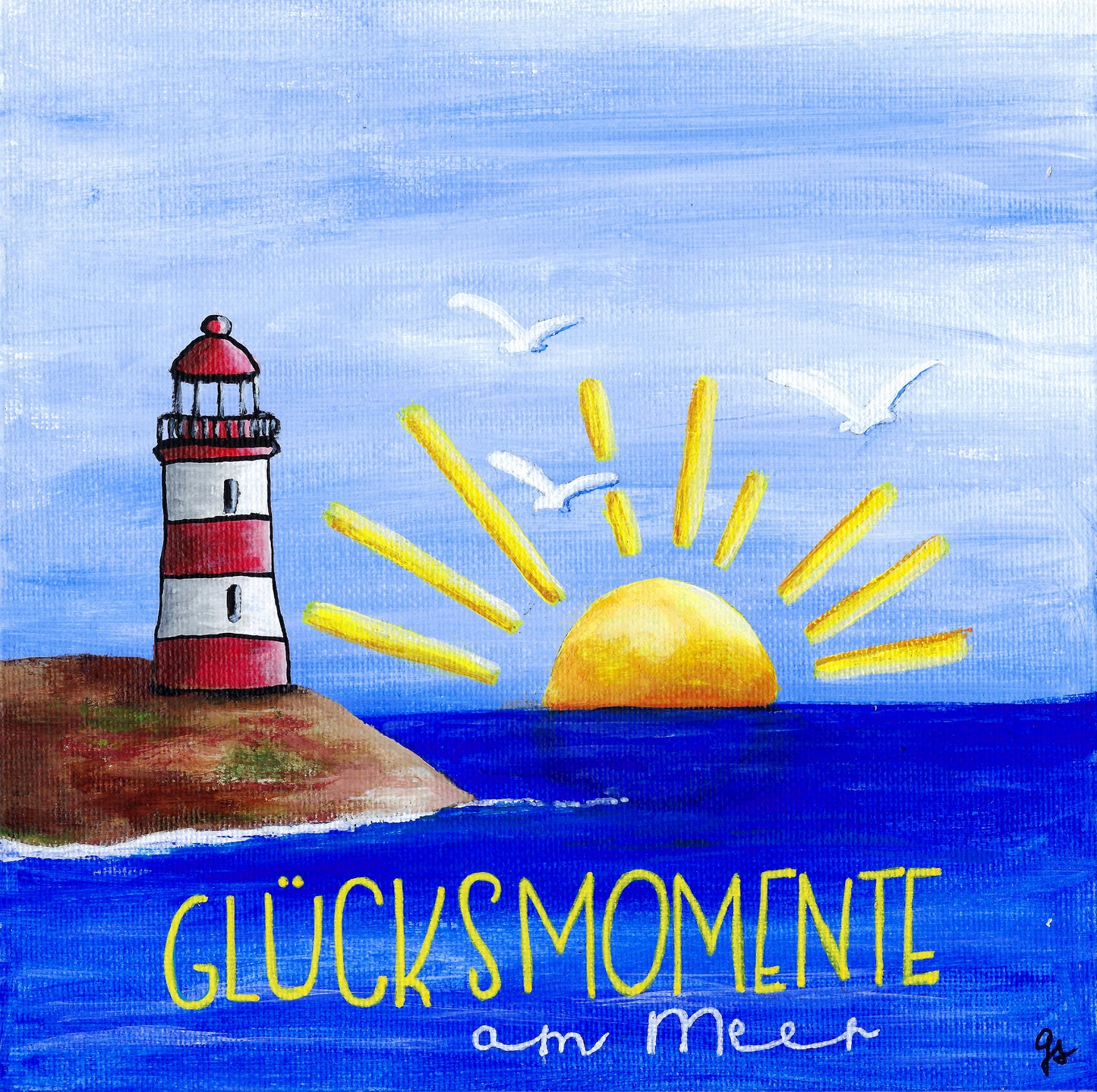 FineArt Print - quadratisch - Glücksmomente