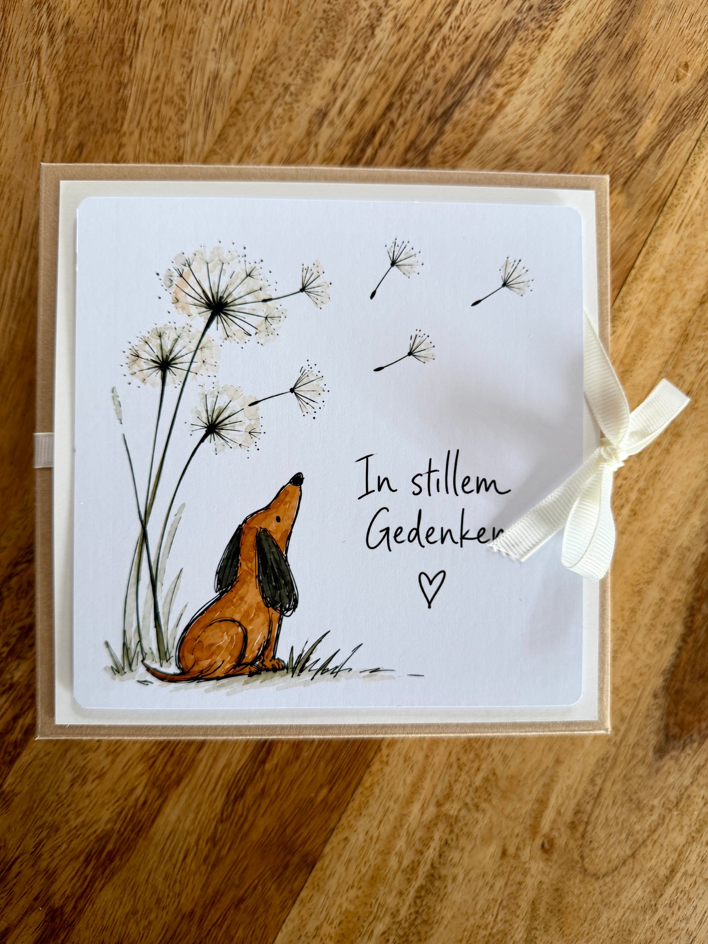 Geschenkbox mit Grußkarte & Wunscherfüller