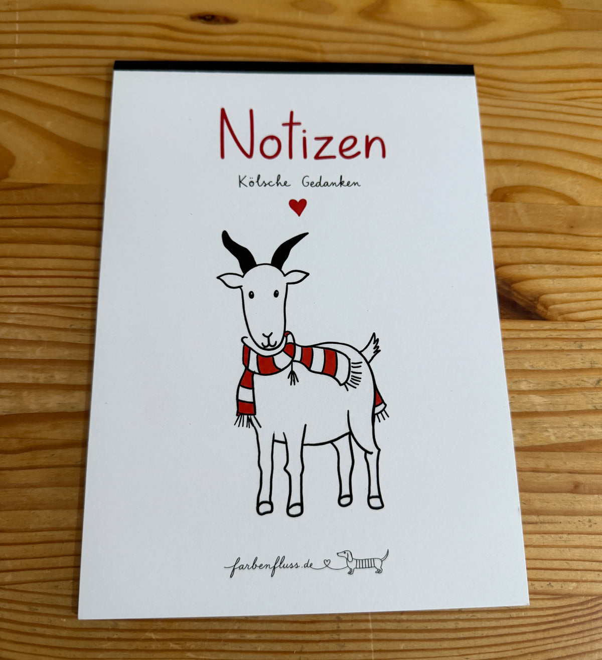 Notizblock „Kölsche Gedanken“ – DIN A5 | 25 Blatt
