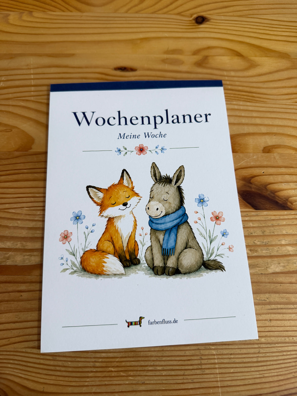 Wochenplaner „Meine Woche“ – DIN A5 | 25 Blatt