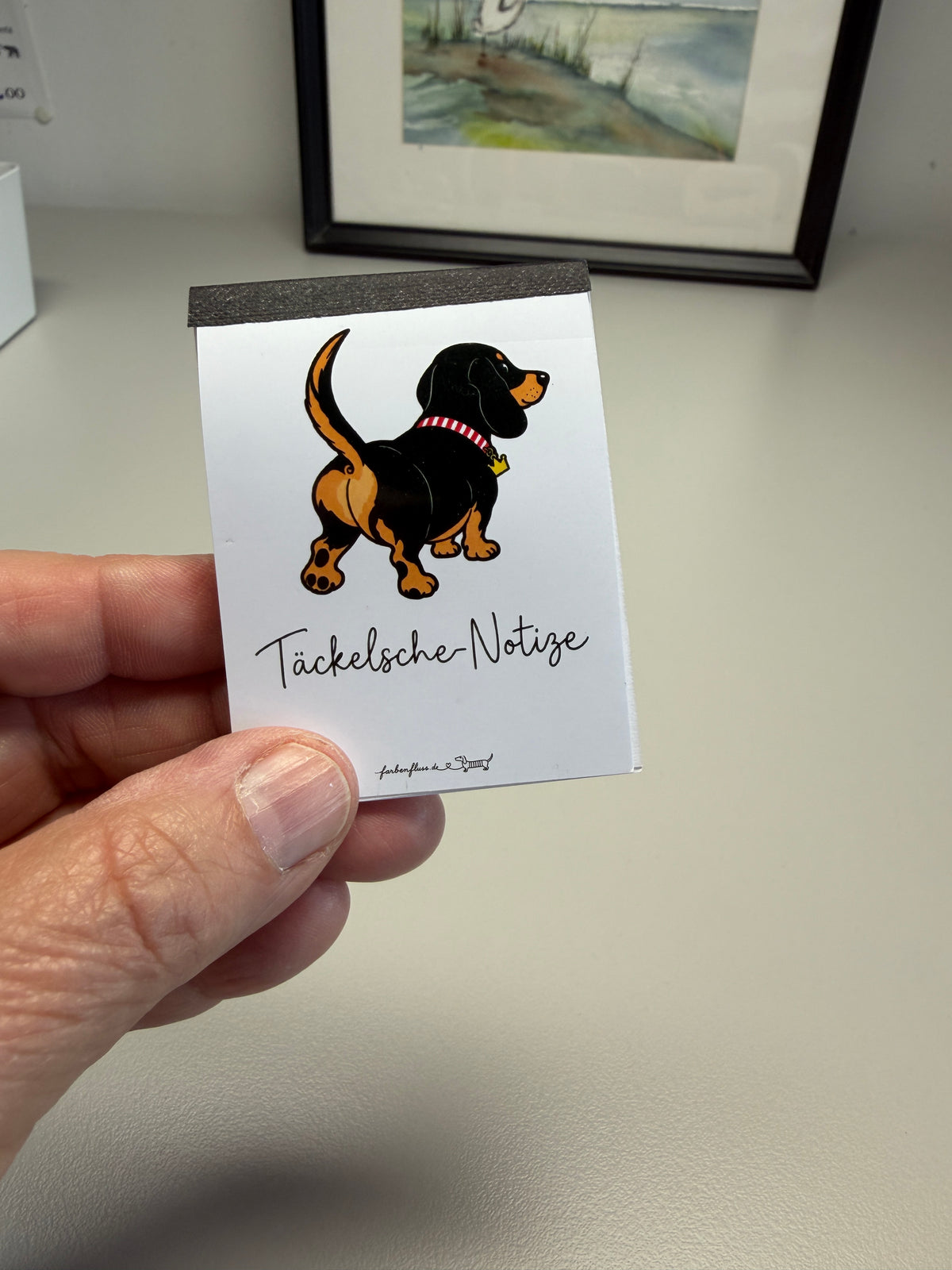 Täckelsche-Dösje – Kleine Geschenkbox mit Dackel