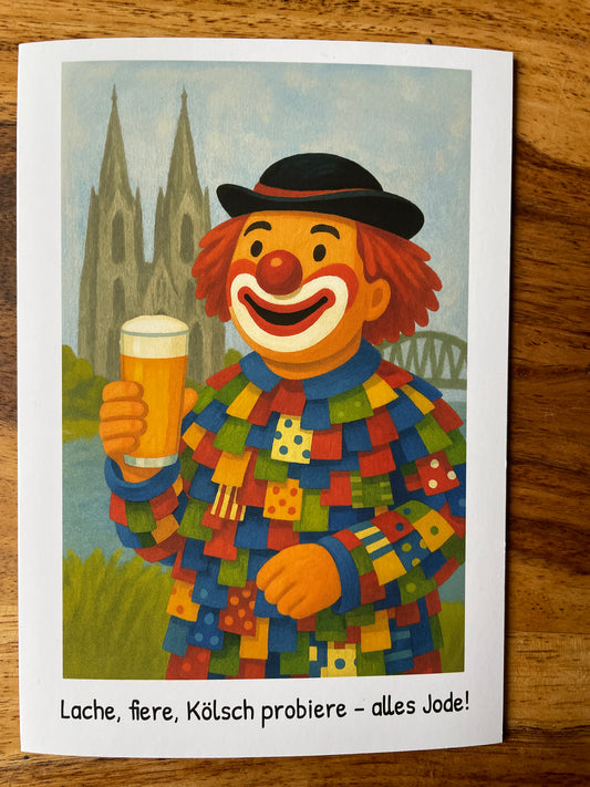 Klappkarten mit Umschlag - Alles Jode!