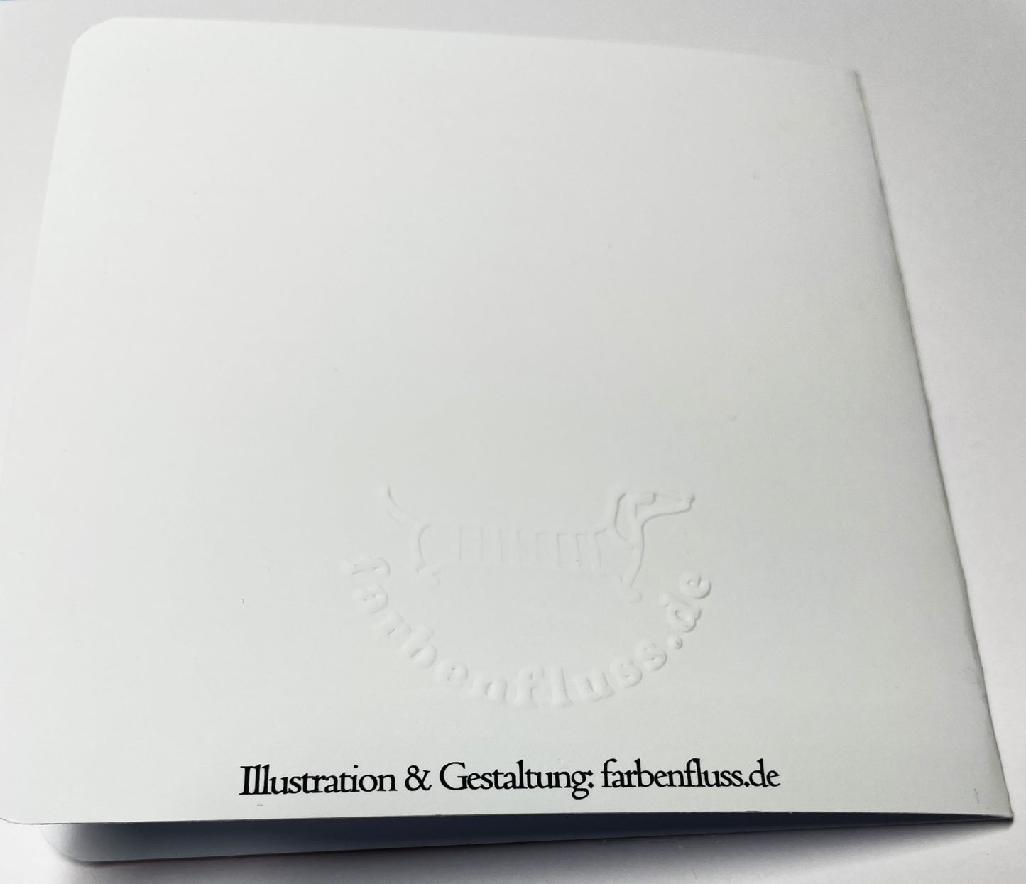 Glückskarte „Schweinchenglück“ – 10×10 cm – Unikat