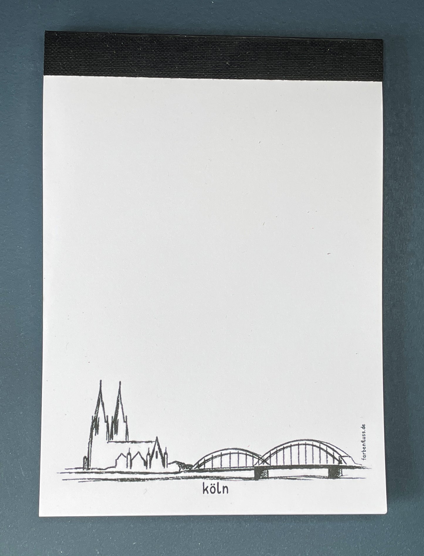 Notizblock DIN A6 - ohne Deckblatt: Köln