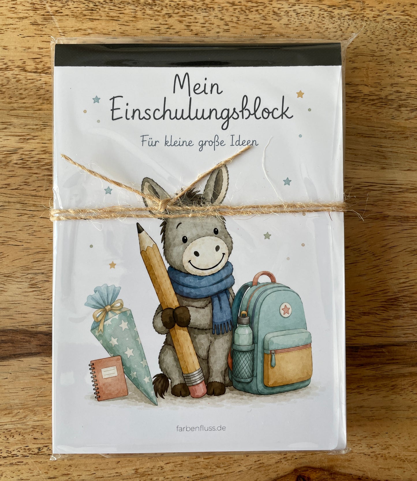 Kleines Geschenkset zur Einschulung