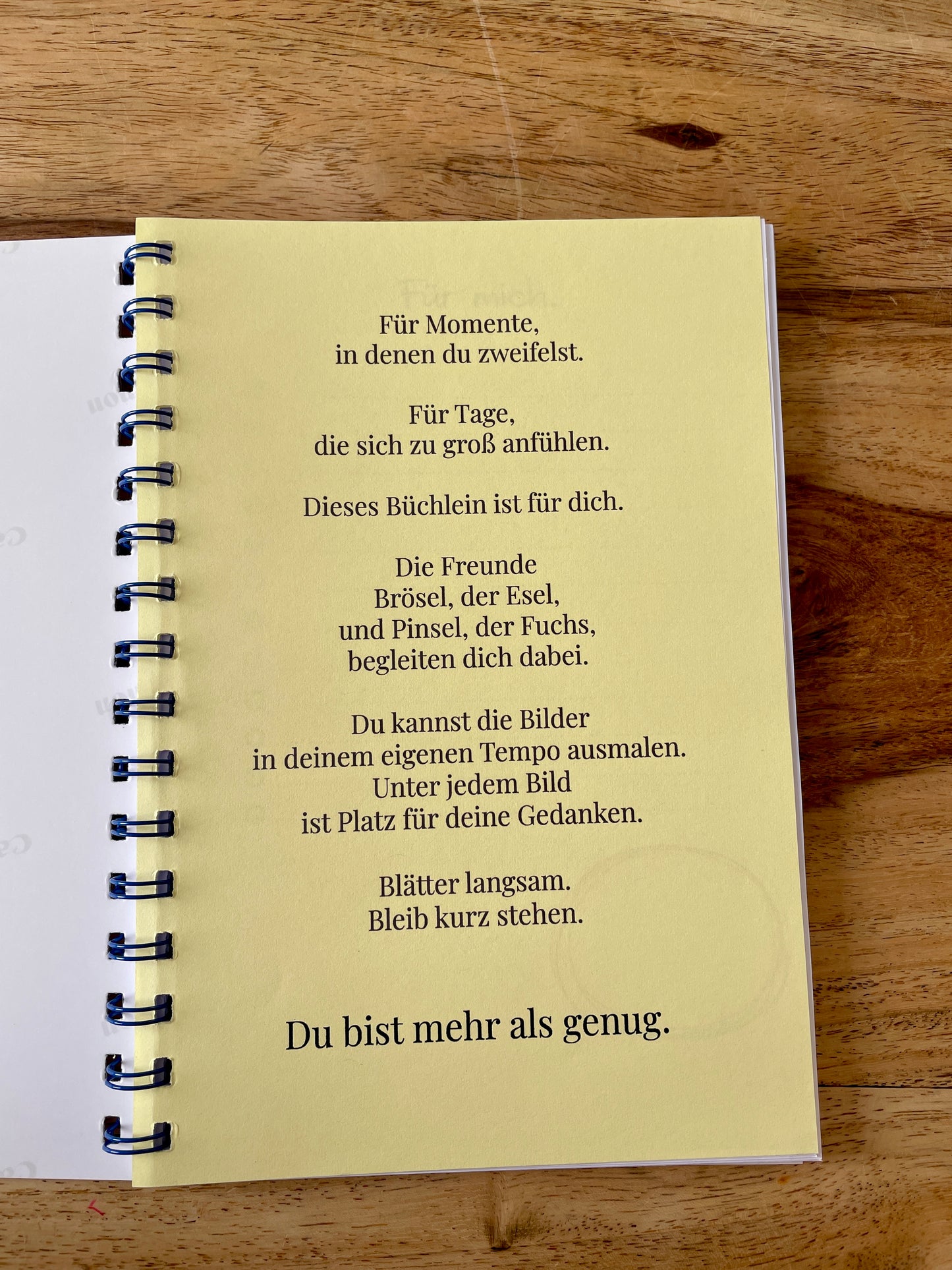 Ringbuch „Du bist mehr als genug“ – DIN A5