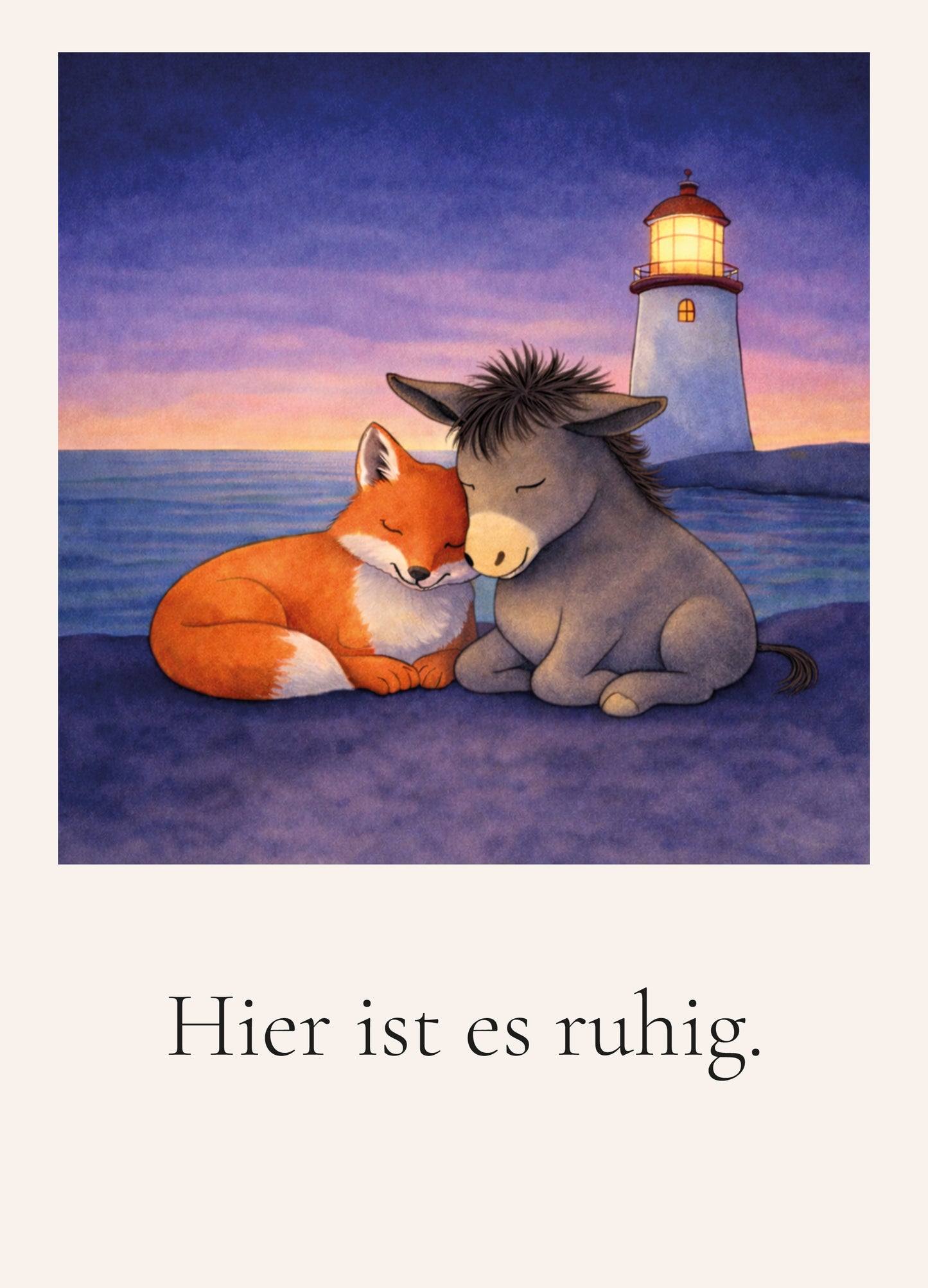 Affirmationskarten-Set „Achtsamkeit“ – 8 Karten mit Pinsel & Brösel (DIN A7)